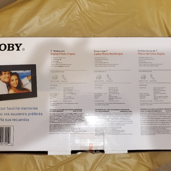 Digital Photo Frame - 7 Inch - Picture 3 of 4